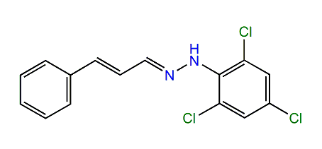 Cinnamic aldehyde 2,4,6-trichlorophenyl hydrazone